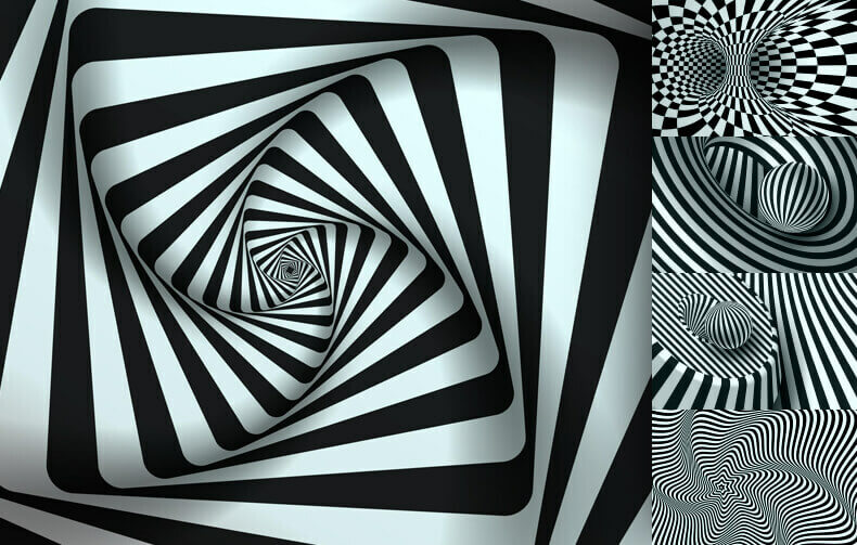 Текстуры Оптическая иллюзия