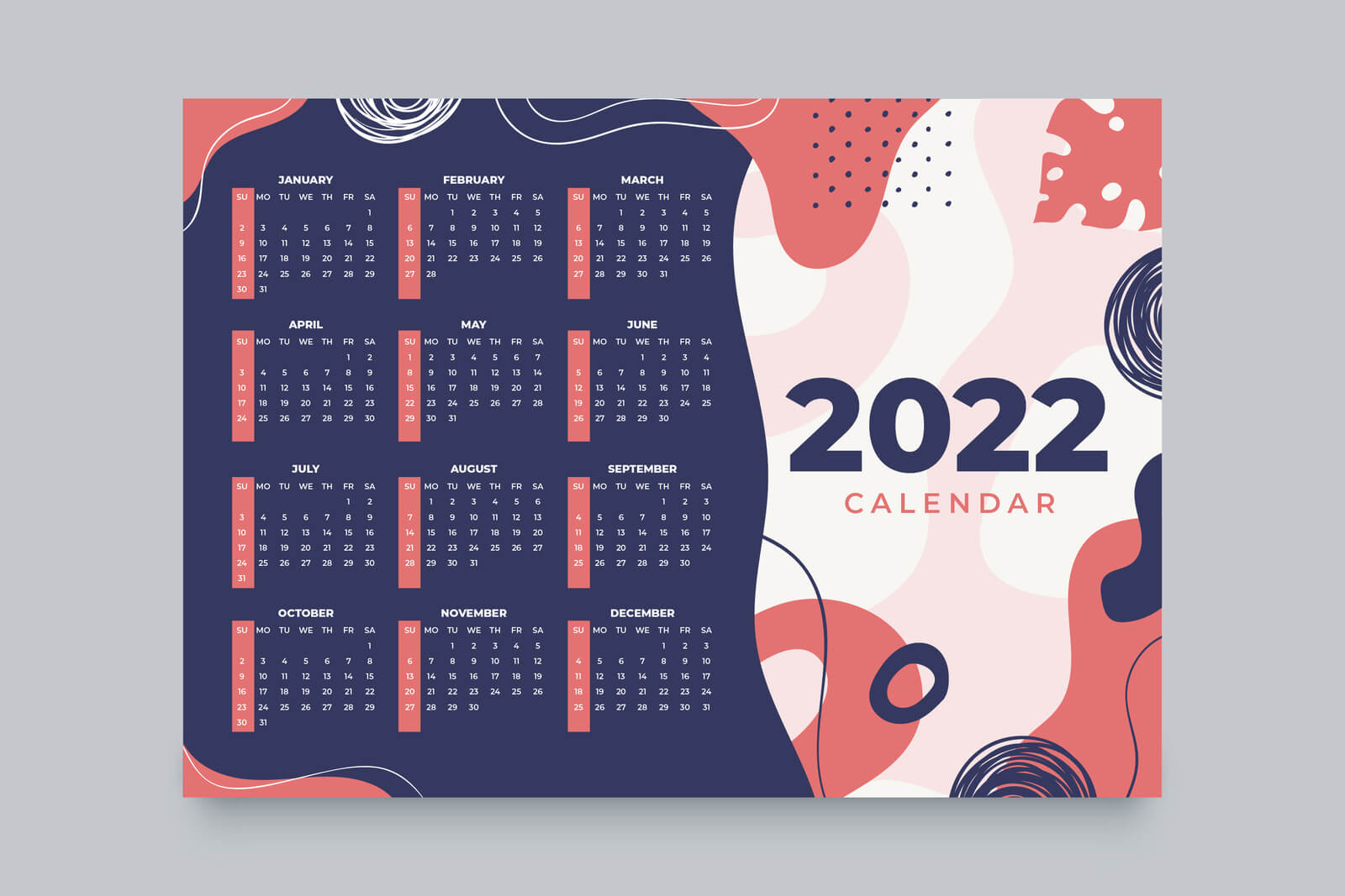 Календари 2022