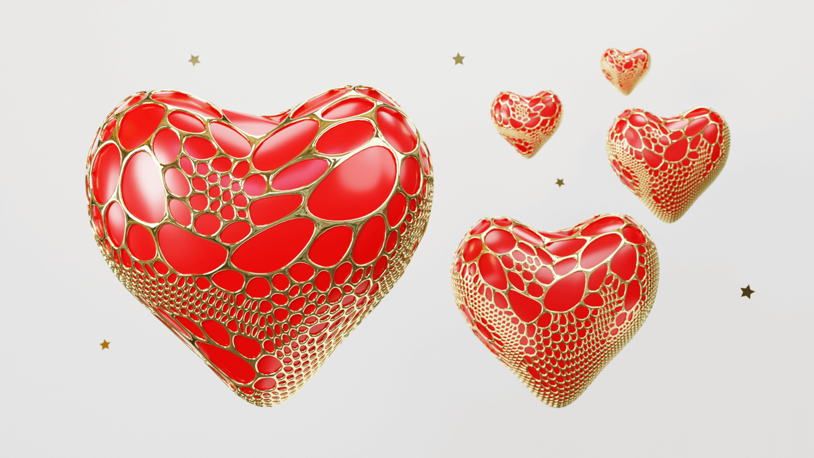Создаем 3D-иллюстрацию сердца в BLENDER для открытки